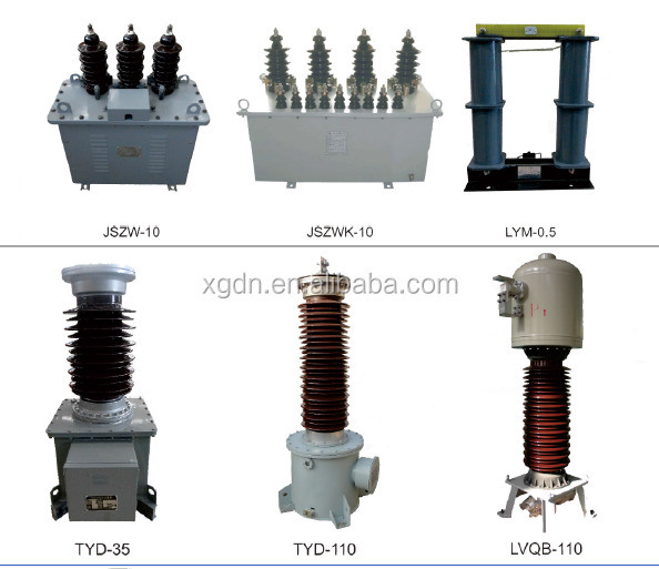 Measurement Type Current Transformer CT And Potential Transformer PT CT PT Metering Unit with Up To 12kV Insulation Level